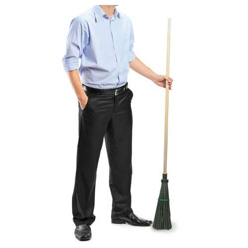 Метла синтетическая круглая 32х11 см, с череноком 120 см, еврорезьба, № 6, laima expert, 600386  Метла синтетическая круглая 32х11 см, с череноком 120 см, еврорезьба, № 6, laima expert, 600386 | Инвентарь для уборки на улице и уходом за почвой