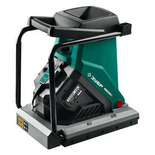  Садовый измельчитель электрический зубр зиэ-40-2500, 2500 вт, 4050 об/мин, 100 кг/ч, зиэ-40-2500 | Садовые измельчители