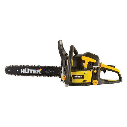  Бензопила huter bs-45м, 2300 вт, 3800 об/мин, длина шины 40 см, объем двигателя 45 см3, 3,1 л.с., 70/6/4 | Бензопилы
