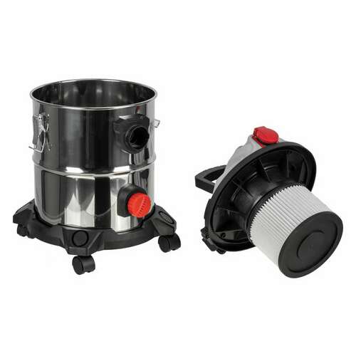  Пылесос хозяйственный ресанта пс-1500/20, 1500 вт, сухая/влажная уборка, сила всасывания 300 вт, бак 20 л, 75/19/1 | Пылесосы промышленные