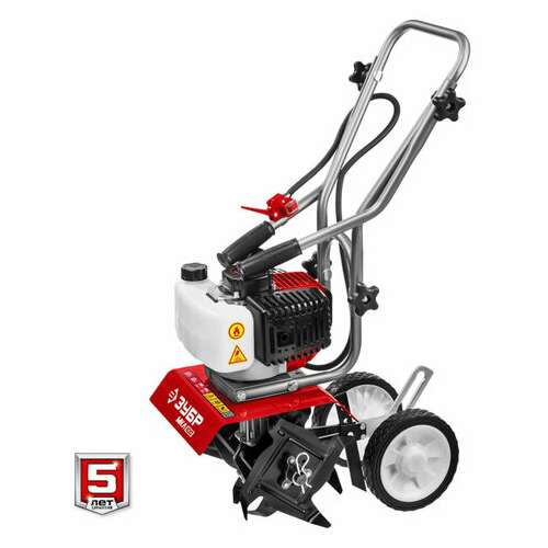  Бензиновый культиватор зубр мкл-100, 1600 вт, 2-тактный, 2,2 л.с., объем двигателя 52 см3, мкл-100 | Культиваторы