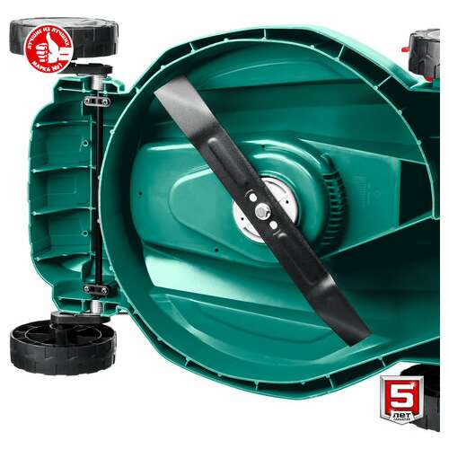  Газонокосилка сетевая зубр гсц-42-2000, 2000 вт, 3200 об./мин, ширина скашивания 42 см, гсц-42-2000 | Газонокосилки