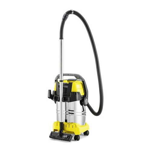  Пылесос хозяйственный karcher wd 6 ps, мусоросборник 30 л, мощность 1300 вт, желтый, 1.628-360.0 | Пылесосы промышленные