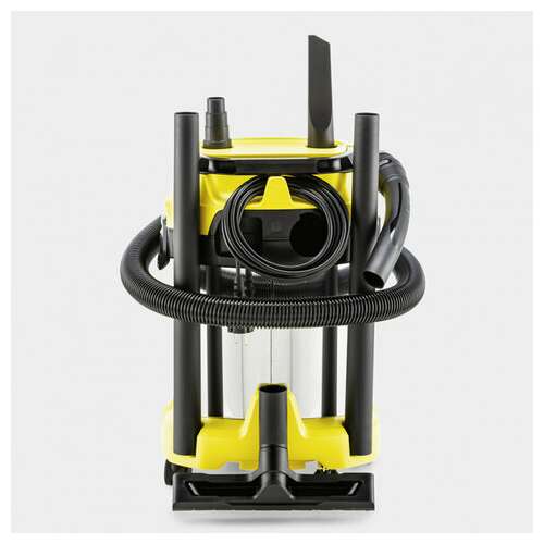  Пылесос хозяйственный karcher wd 3 ps, мусоросборник 17 л, мощность 1000 вт, желтый, 1.628-190.0 | Пылесосы промышленные