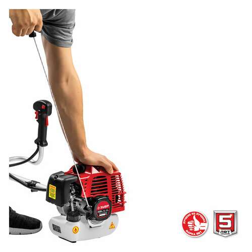  Триммер бензиновый зубр крб-2500, 2500 вт, 9000 об/мин, объем двигателя 52 см3, крб-2500 | Триммеры бензиновые