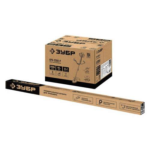  Триммер бензиновый зубр крб-2500, 2500 вт, 9000 об/мин, объем двигателя 52 см3, крб-2500 | Триммеры бензиновые