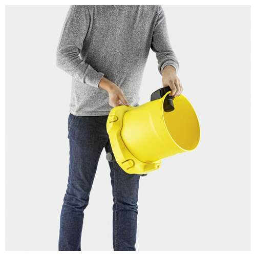  Пылесос хозяйственный karcher wd 3 p, мусоросборник 17 л, мощность 1000 вт, желтый, 1.628-170.0 | Пылесосы промышленные