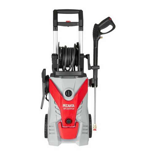  Минимойка мр-220проф ресанта, мощность 2,6 квт, давление 220 бар, шланг 8 м, 70/8/24 | Минимойки