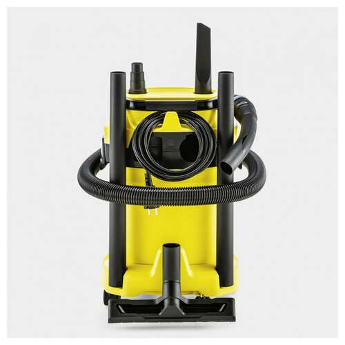  Пылесос хозяйственный karcher wd 3 p, мусоросборник 17 л, мощность 1000 вт, желтый, 1.628-170.0 | Пылесосы промышленные