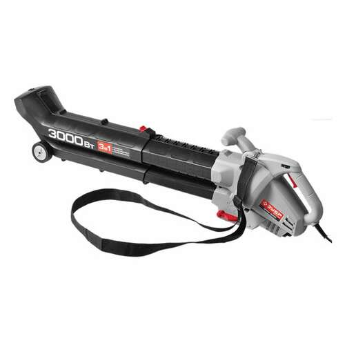  Пылесос садовый (воздуходувка) электрический, зубр зпсэ-3000, 3000 вт, 5000 об./мин, зпсэ-3000 | Пылесосы садовые