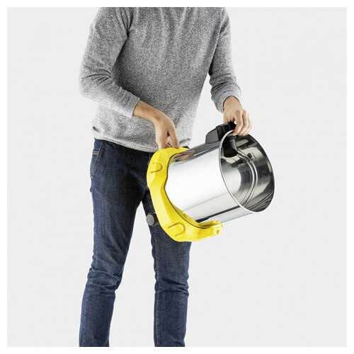  Пылесос хозяйственный karcher wd 3 ps, мусоросборник 17 л, мощность 1000 вт, желтый, 1.628-190.0 | Пылесосы промышленные