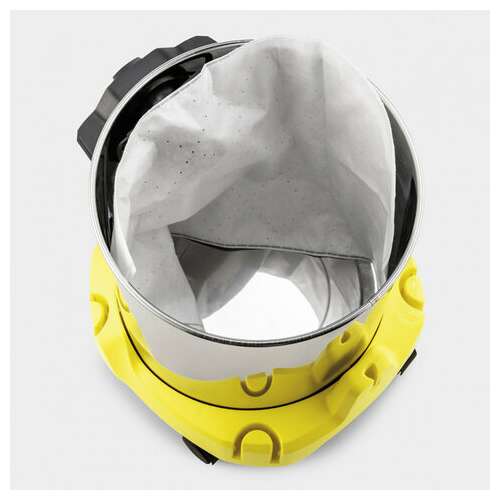  Пылесос хозяйственный karcher wd 3 ps, мусоросборник 17 л, мощность 1000 вт, желтый, 1.628-190.0 | Пылесосы промышленные