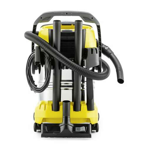 Пылесос хозяйственный karcher wd 5 s, мусоросборник 25 л, мощность 1100 вт, желтый, 1.628-350.0  Пылесос хозяйственный karcher wd 5 s, мусоросборник 25 л, мощность 1100 вт, желтый, 1.628-350.0 | Пылесосы промышленные