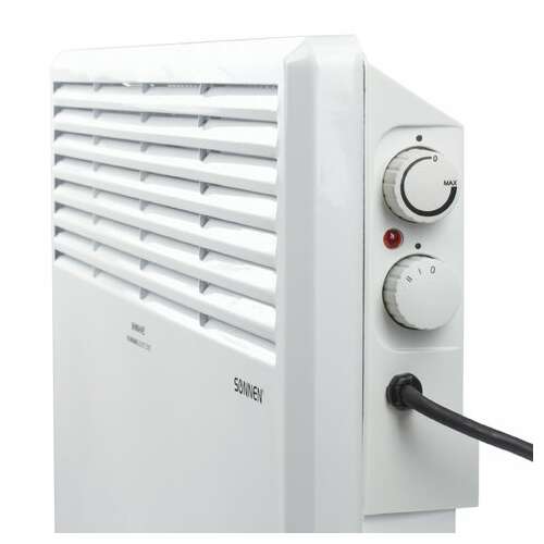  Обогреватель-конвектор sonnen x-1500, 1500 вт, напольная/настенная установка, белый, 453495 | Конвекторные обогреватели