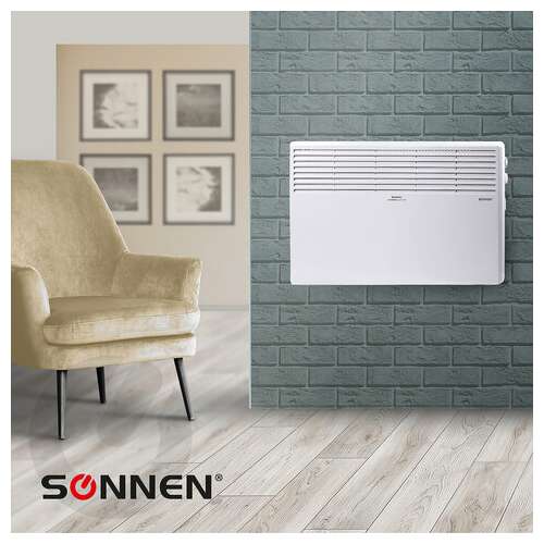 Обогреватель-конвектор sonnen x-2000, 2000 вт, напольная/настенная установка, белый, 453496  Обогреватель-конвектор sonnen x-2000, 2000 вт, напольная/настенная установка, белый, 453496 | Конвекторные обогреватели