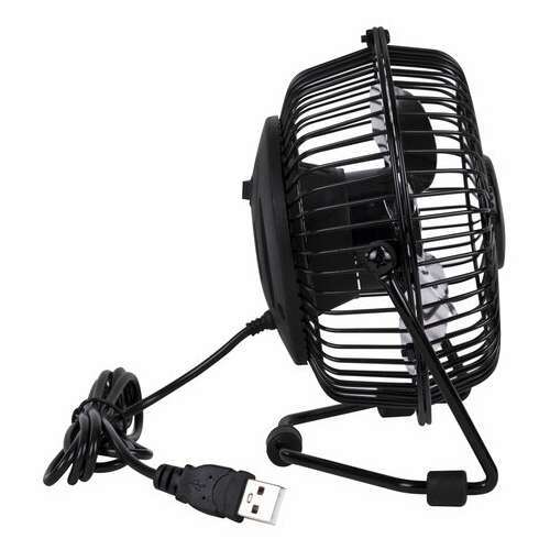  Вентилятор настольный usb sonnen ft10-b37а, d=10 см, 2,5 вт, металл, черный, 455733 | Вентиляторы
