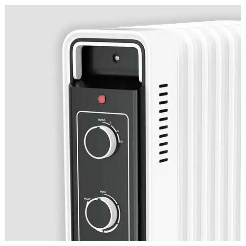  Обогреватель масляный royal clima ror-pr9-2000m, 2000 вт, 9 секций, белый | Масляные обогреватели