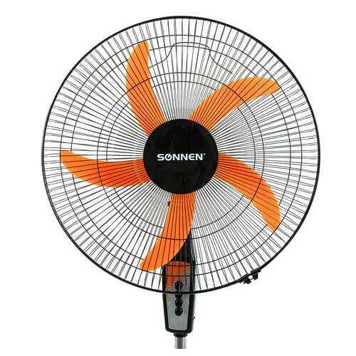  Вентилятор напольный, 3 режима, sonnen tf-50w-45-а304, d=45 см, 50 вт, черный, 454789, fs-45-a304 | Вентиляторы