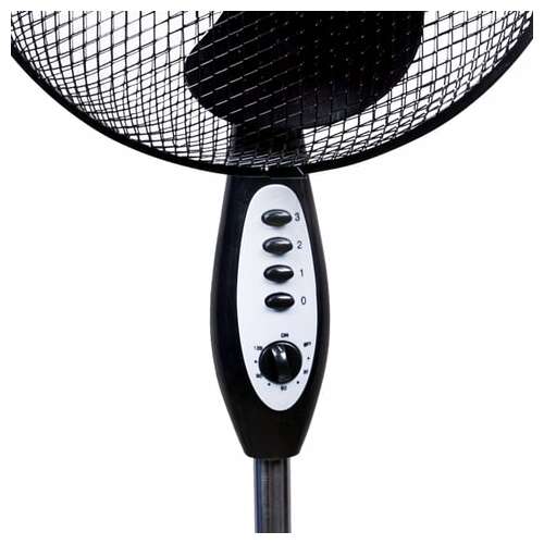  Вентилятор напольный sonnen fs40-a55, d=40 см, 45 вт, 3 скоростных режима, таймер, черный, 451035 | Вентиляторы