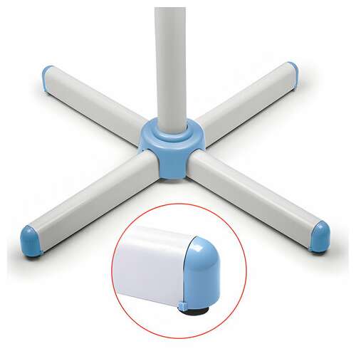  Вентилятор напольный sonnen fs40-a104 line, 45 вт, 3 скоростных режима, белый/синий, 451034 | Вентиляторы