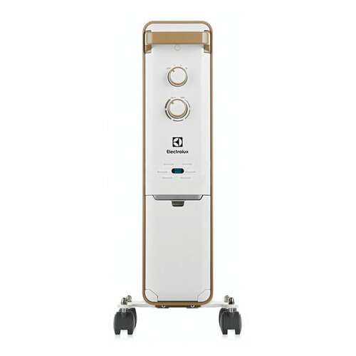  Обогреватель масляный electrolux eoh/m-9157, 1500 вт, 7 секций, белый/золотистый, нс-1100762 | Масляные обогреватели