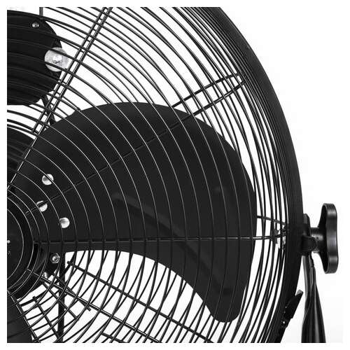  Вентилятор напольный повышенной мощности sonnen fe-45a, d=45 см, 120 вт, 3 скорости, черный, 455734 | Вентиляторы