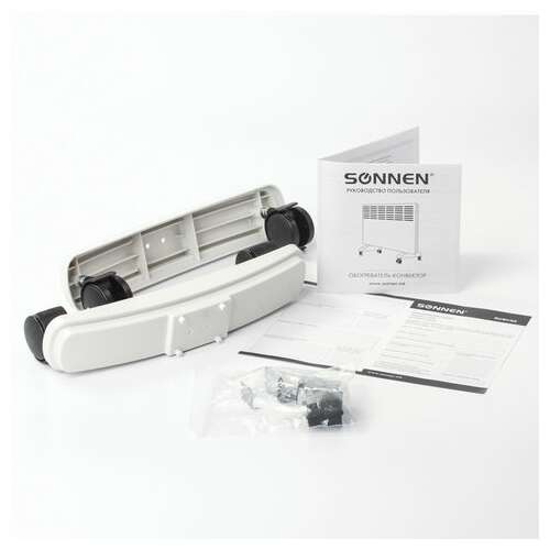  Обогреватель-конвектор sonnen x-1500, 1500 вт, напольная/настенная установка, белый, 453495 | Конвекторные обогреватели