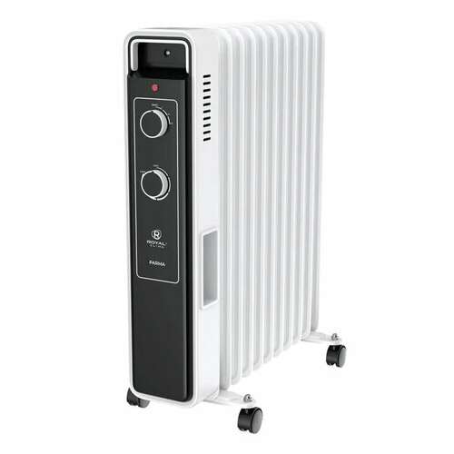  Обогреватель масляный royal clima ror-pr11-2500m, 2500 вт, 11 секций, белый | Масляные обогреватели