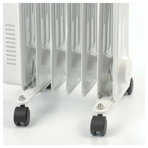  Обогреватель масляный sonnen dfs-07, 1500 вт, 7 секций, белый, 453498 | Масляные обогреватели