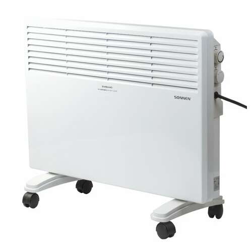  Обогреватель-конвектор sonnen x-1500, 1500 вт, напольная/настенная установка, белый, 453495 | Конвекторные обогреватели