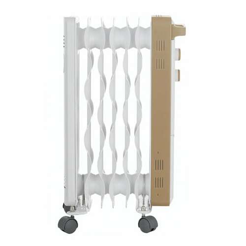  Обогреватель масляный electrolux eoh/m-9157, 1500 вт, 7 секций, белый/золотистый, нс-1100762 | Масляные обогреватели