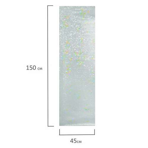  Пленка на окно самоклеящаяся статическая без клея, солнцезащитная, 45х150 см, "витраж", daswerk, 607968 | Пленки солнцезащитные для окон