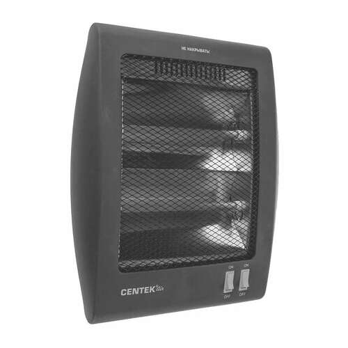  Обогреватель инфракрасный centek ct-6100 dgy, 800 вт, 2 режима, напольная установка, черный | Инфракрасные обогреватели