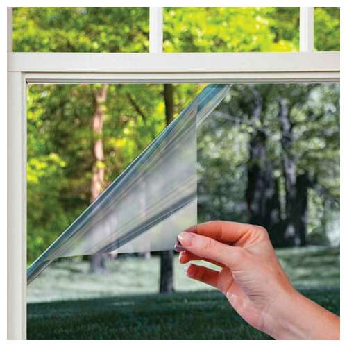 Пленка-штора солнцезащитная для окон, зеркальная, 60х300 см, psz603k  Пленка-штора солнцезащитная для окон, зеркальная, 60х300 см, psz603k | Пленки солнцезащитные для окон