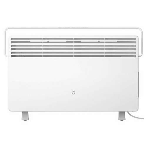  Обогреватель-конвектор xiaomi mi smart space heater s, 2200 вт, сенсорное управление, wifi, напольный, белый, bhr4037gl | Конвекторные обогреватели