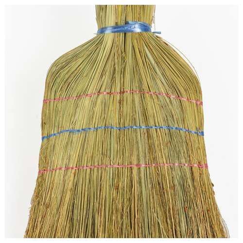  Веник сорго 3-х прошивной любаша "стандарт", длина 79 см, 604228 | Веники