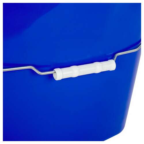  Ведро универсальное 25 л, синее, подходит для уборочных тележек, уборки, хранения, пластик, 609756, 25ec/6 | Ведра хозяйственные