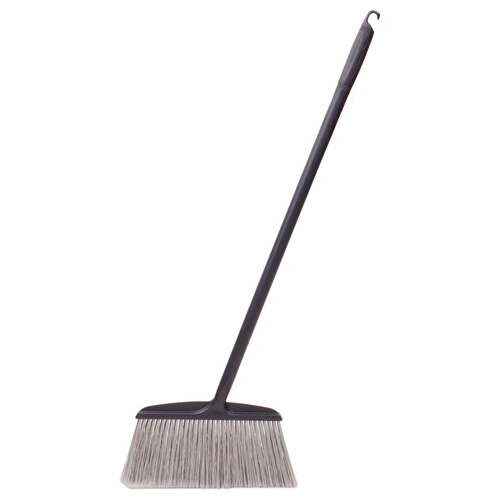  Совок для мусора + щетка, рукоятки 80 см, "большой", для улицы, цеха, офиса, серый, laima professional, 606663 | Совки