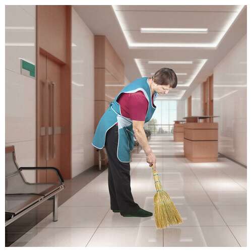  Веник сорго 2-х прошивной любаша "бюджет", длина 77 см, 600109 | Веники