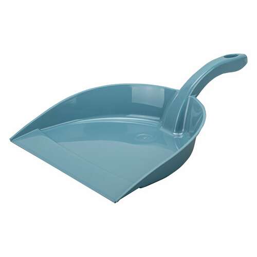  Совок для мусора, низкая рукоятка, пластик, серо-голубой, ассорти, "идеал", эконом idea, м 5190 | Совки