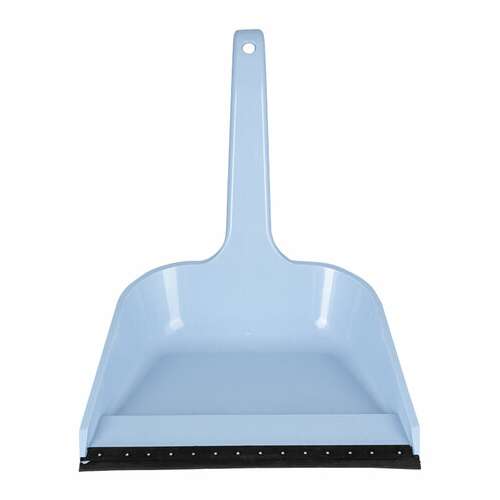  Совок для мусора, высокая рукоятка 20 см, резиновая кромка, пластик, цвет ассорти, 416, 434160065 | Совки