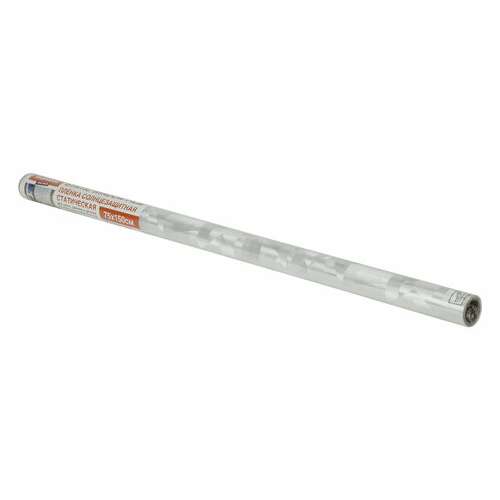  Пленка на окно самоклеящаяся статическая без клея солнцезащитная 75х150 см "льдины" daswerk, 608589 | Пленки солнцезащитные для окон