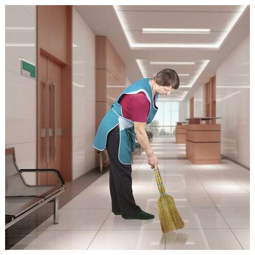  Веник сорго 3-х прошивной любаша "стандарт", длина 79 см, 604228 | Веники