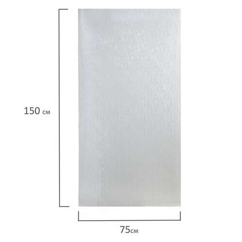  Пленка на окно самоклеящаяся статическая без клея солнцезащитная 75х150 см "карбон" daswerk, 608581 | Пленки солнцезащитные для окон