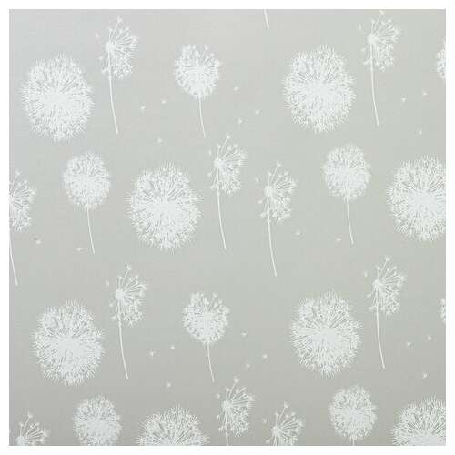  Пленка на окно самоклеящаяся статическая без клея солнцезащитная 75х150 см "одуван" daswerk, 608583 | Пленки солнцезащитные для окон