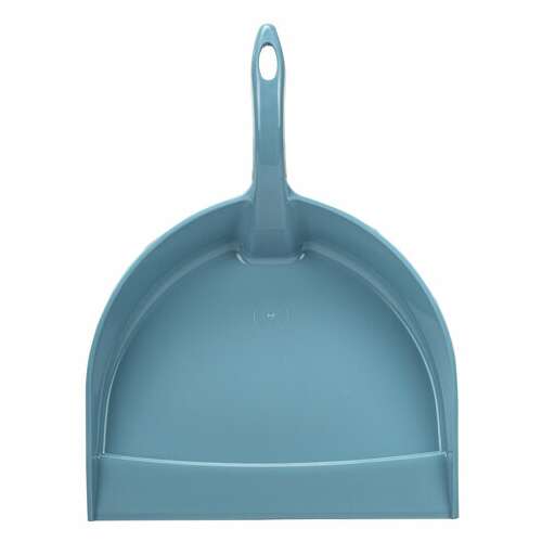  Совок для мусора, низкая рукоятка, пластик, серо-голубой, ассорти, "идеал", эконом idea, м 5190 | Совки