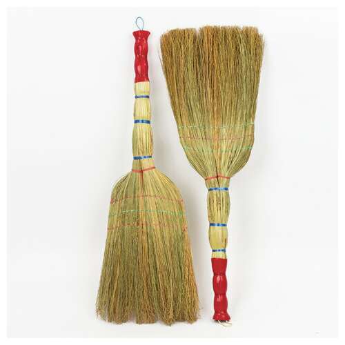 Веник сорго 3-х прошивной, laima "люкс", ручка в пленке, длина 79 см, 604229  Веник сорго 3-х прошивной, laima "люкс", ручка в пленке, длина 79 см, 604229 | Веники