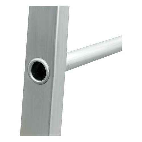  Стремянка алюминиевая 5 широких ступеней 13 см, площадка 1,1 м, нагрузка 225 кг, вес 6 кг, новая высота, 3117105, 5110105/3117105 | Лестницы и стремянки