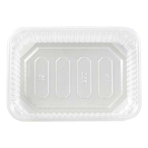  Одноразовый контейнер 750 мл, комплект 100 шт., без крышки, 186х132 мм, прозрачные, пп, юпласт, юупм3320 | Контейнеры одноразовые