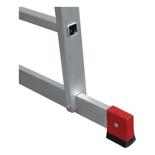  Лестница-трансформер алюминиевая 4х4 ступени, высота 4,5 м (4 секции по 1,2 м) до 150 кг, вес 16,5 кг, новая высота, 3320404 | Лестницы и стремянки